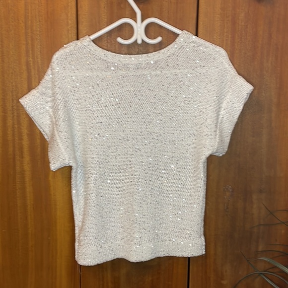 NWOT - sequinned white boxy sweater - buy it now in time for Christmas Dinner! - Picture 5 of 5